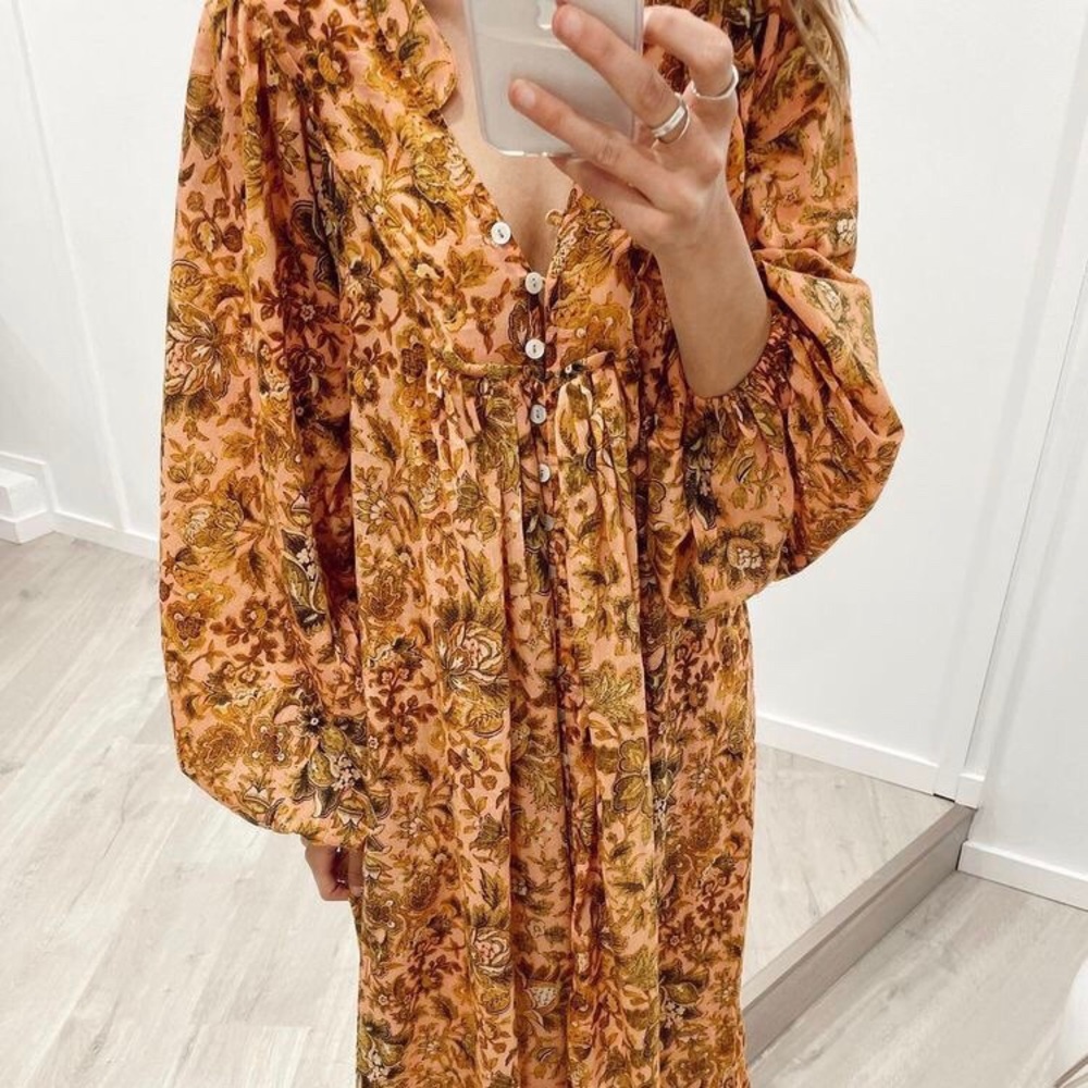 🎃 Callista Floral Fez Dress Kinga Csilla